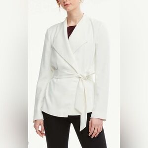 Ann Taylor Factory tie-waist Blazer size S